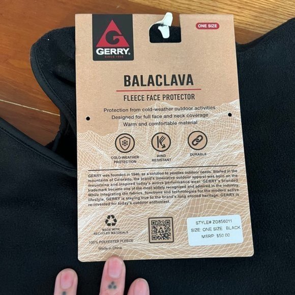 Gerry Weber Fleece Face Protector Balaclava - Picture 4 of 7